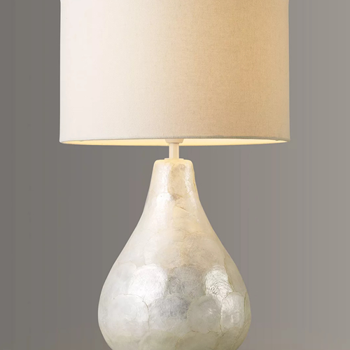 Pearl Dual-Lit Capiz Shell Table Lamp