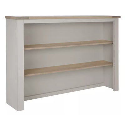 Modern Country Soft Greys, White or Cream Wooden Painted Dresser Top or Shelves