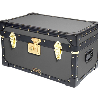 Mossman Tuck Trunk in Silver, Boarding School, available in other colours