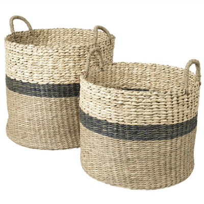 Seagrass Baskets x 2 Marlene