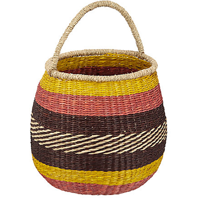 Fusion Seagrass Basket with Handle