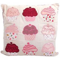 Cupcakes Pink Cushion