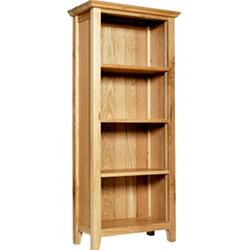 Hereford Rustic Oak 4ft 6in x 2ft Bookcase