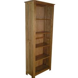 Waverley Oak Narrow Tall Bookcase with 4 shelves