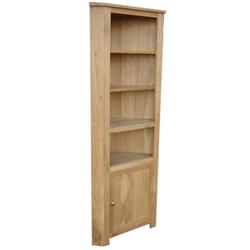 Waverley Oak Tall Corner Unit with Door