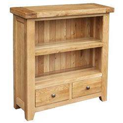 Devon Oak Low Bookcase