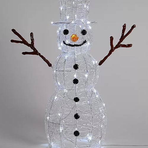 . Alistair the Snowman 80 LED Figure