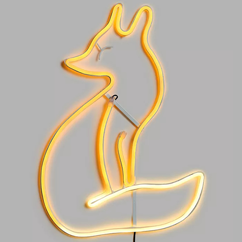 . Gemstone Forest Neon Fox Light, Multi