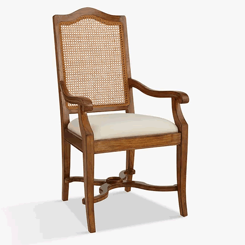 Hemingway Cane Carver Chair