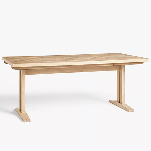 6-10 Seater Extending Dining Table, Natural
