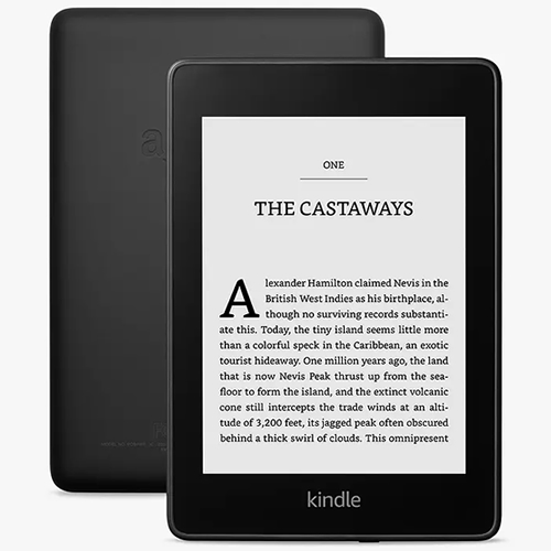 . Amazon Kindle Paperwhite, Waterproof eReader, 6" High Resolution Illuminated Touch Screen, Built-In Audible, 32GB, Black