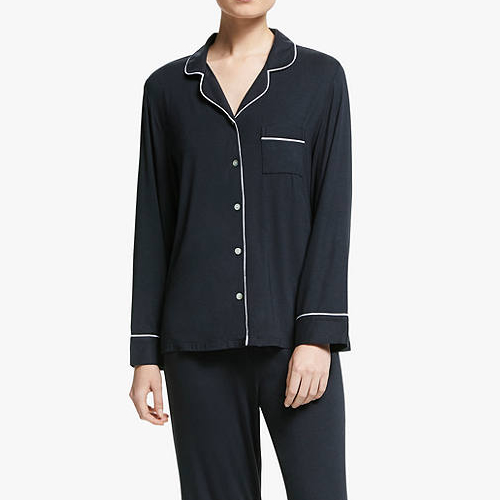. Aria Modal Pyjama Set, Navy