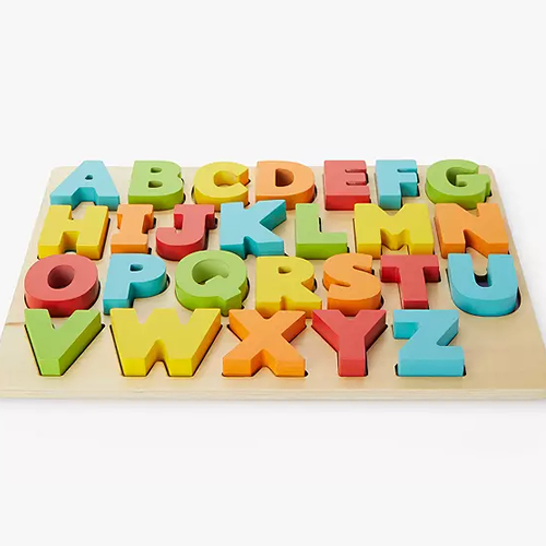 . Wooden ABC Puzzle