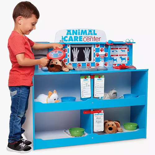 . Melissa & Doug Wooden Animal Care Activity Centre