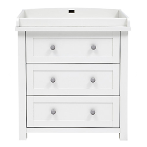 Nostalgia Dresser, Antique White / Silver, by Silver Cross