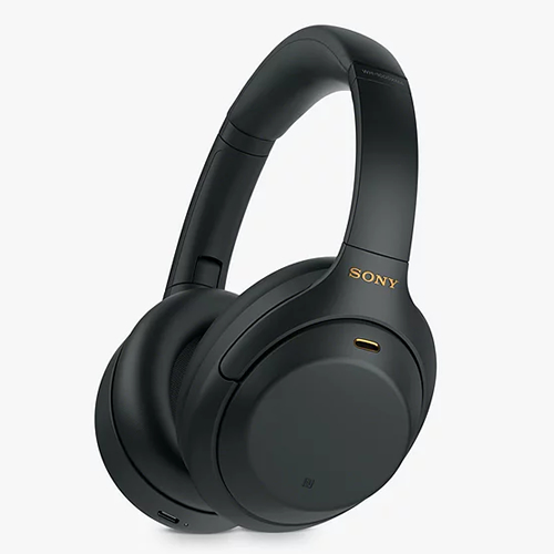 . Sony WH-1000XM4 Noise Cancelling Wireless Bluetooth NFC High Resolution Audio Over-Ear Headphones with Mic/Remote, Black