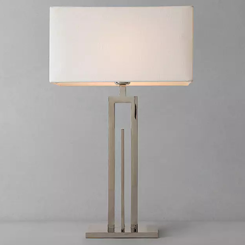 Amari Table Lamp, Silver