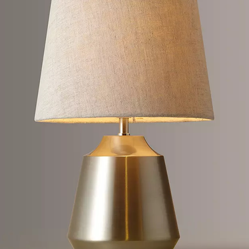 Lupin Table Touch Lamp, Satin Nickel