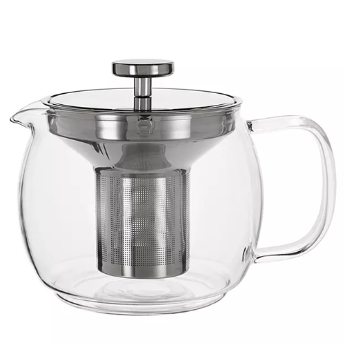 . Glass Teapot with Infuser, 1.2L