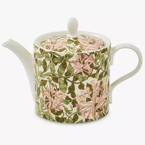 . Morris & Co. Spode Honeysuckle Teapot, 1.1L, Multi