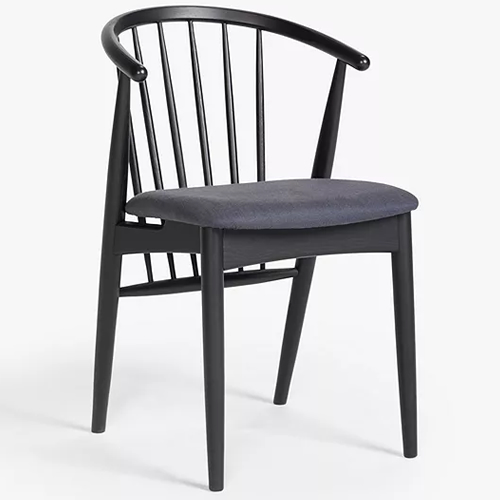 Kinross Dining Chair, Black, FSC Certified (Ash) Black