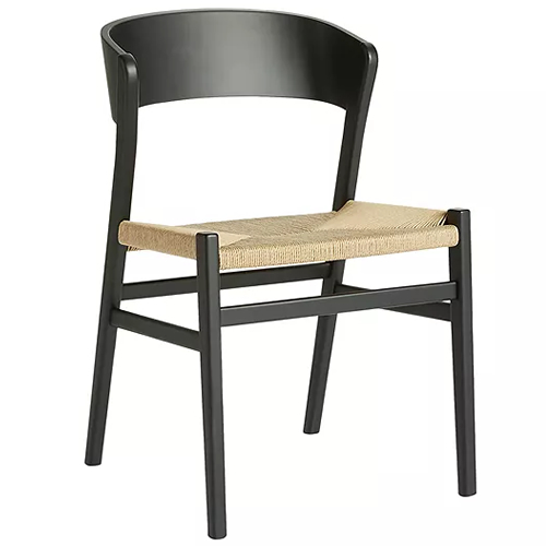 Scandi Dining Chair, Black, FSC Certified (Beech)
