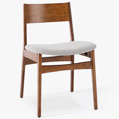 west elm Baltimore Dining Chair, Brown / Grey