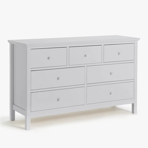 . Wilton 7 Drawer Chest, Grey