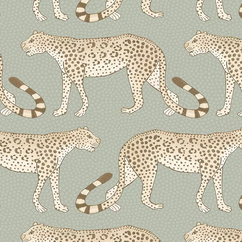 . Cole & Son Leopard Walk Wallpaper