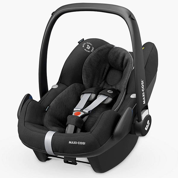 Maxi-Cosi Pebble Pro i-Size Group 0+ Baby Car Seat, Essential Black